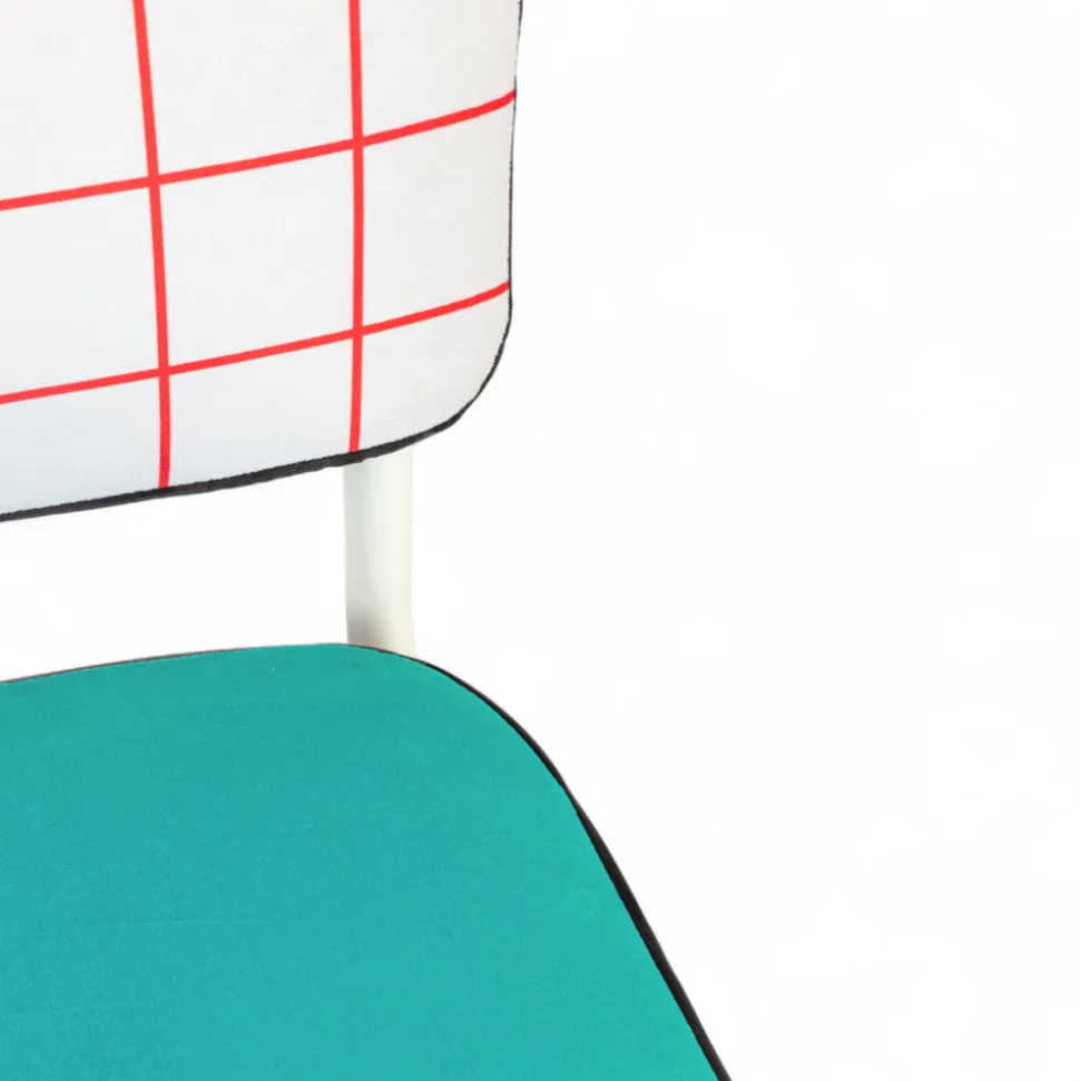 SUPERCHAIR RED GRID