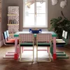 SUPERSQUARE TABLE BLUE STRIPES