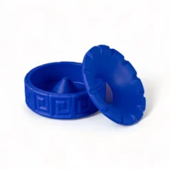 Terracotta Ashtray Greche Blue