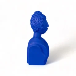 Terracotta Bust Poppea Blue