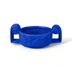 Terracotta Vase Centrotavola Blue