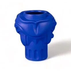 Terracotta Vase Women Blue