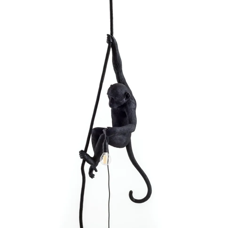 The Monkey Lamp Black Ceiling Version