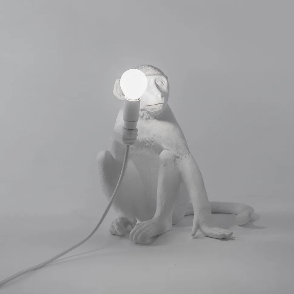 The Monkey Lamp Sitting Version