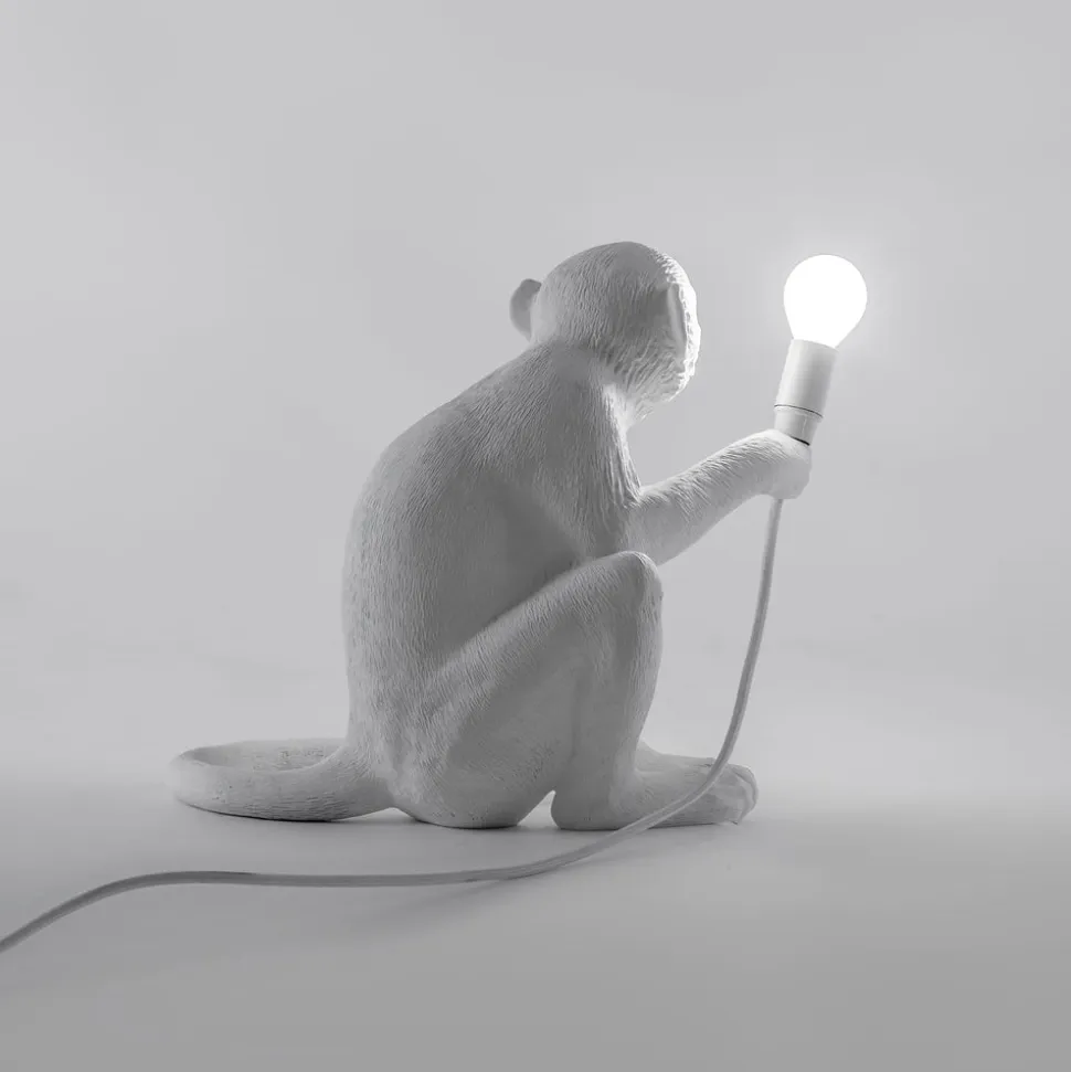 The Monkey Lamp Sitting Version
