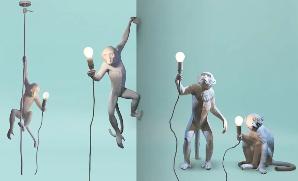 The Monkey Lamp Standing Version