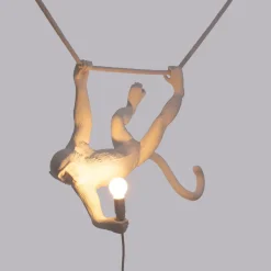 The Monkey Lamp Swing White