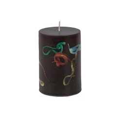 TOILETPAPER Large Candle SNAKES BLACK