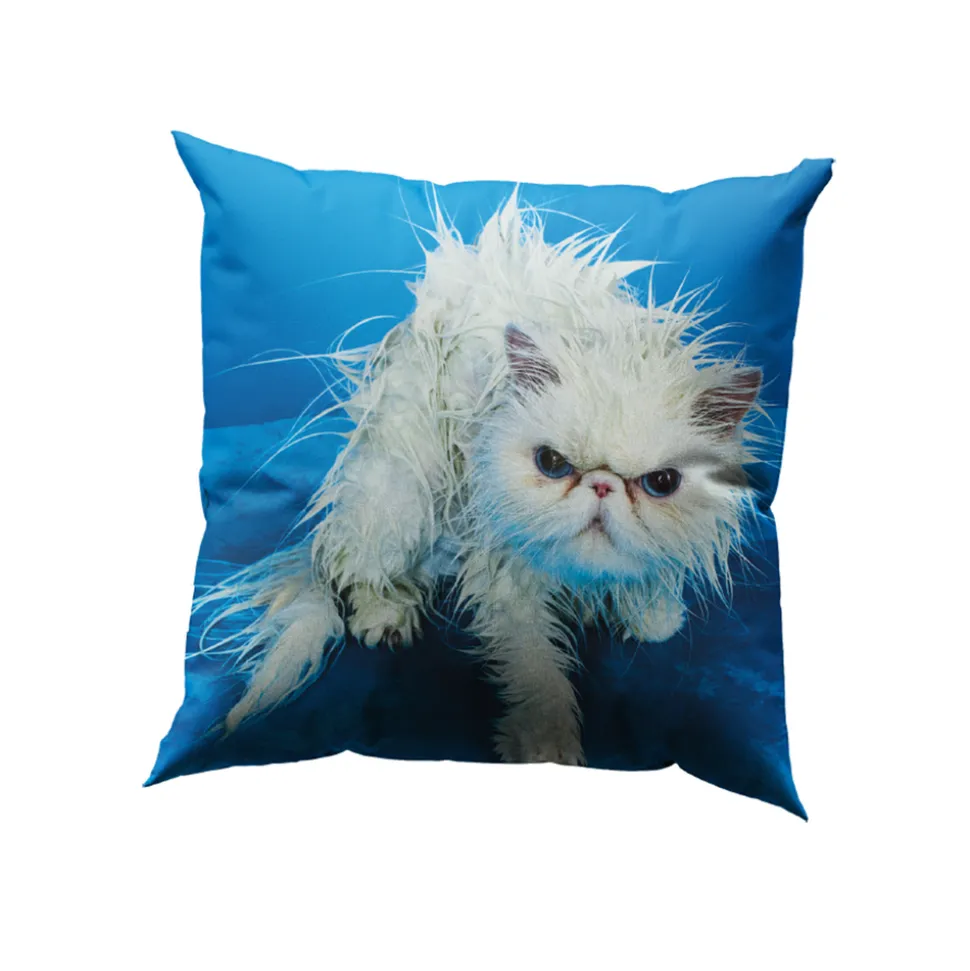TOILETPAPER PETS CUSHION - ANGRY CAT