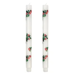 TOILETPAPER Set of 2 Stem Candles ROSES
