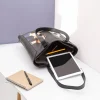 Travel Kit Tote Bag Black Lipstick