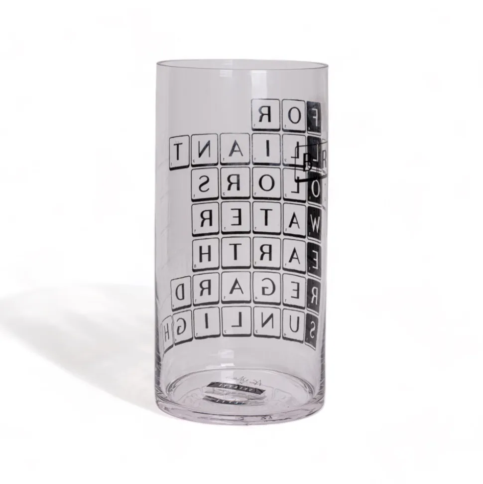 Vase in glass Tiles & Tales "Flowers"