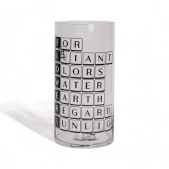 Vase in glass Tiles & Tales