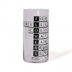 Vase in glass Tiles & Tales
