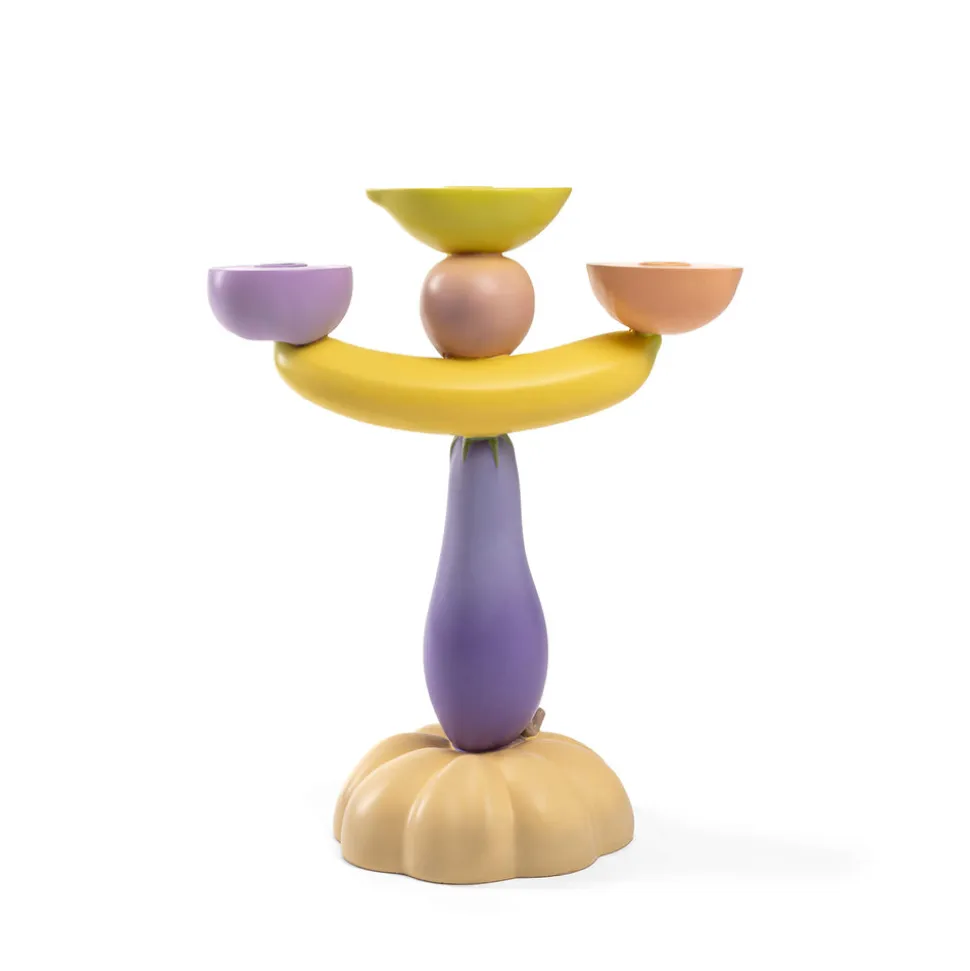 Vitamin Aubergine Candelabra