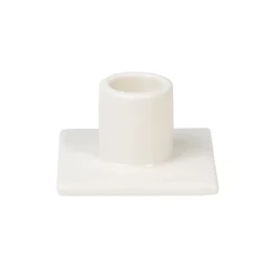 WHITE Taper candle holder